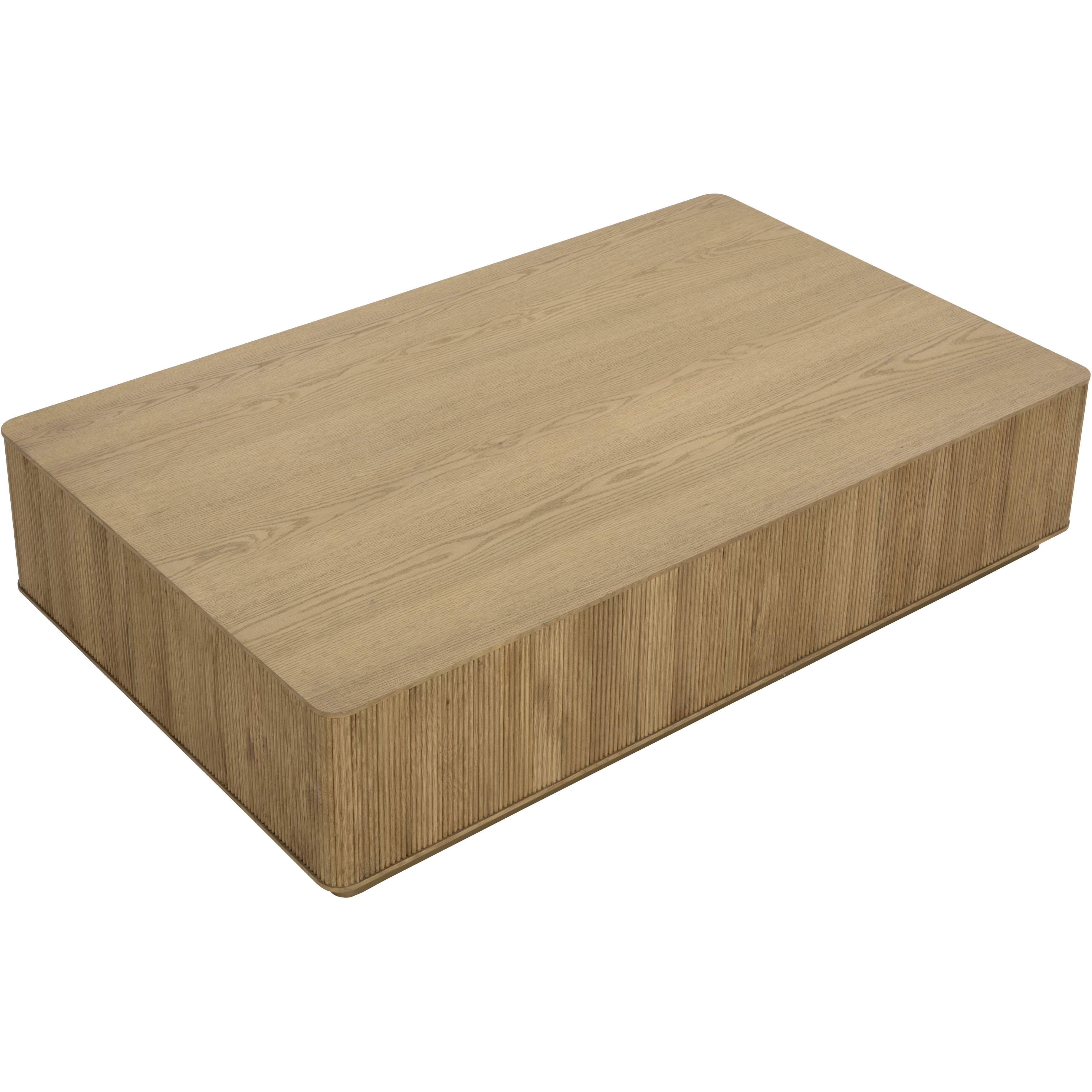 Kalla 65 X 40 inch Rustic Oak Coffee Table